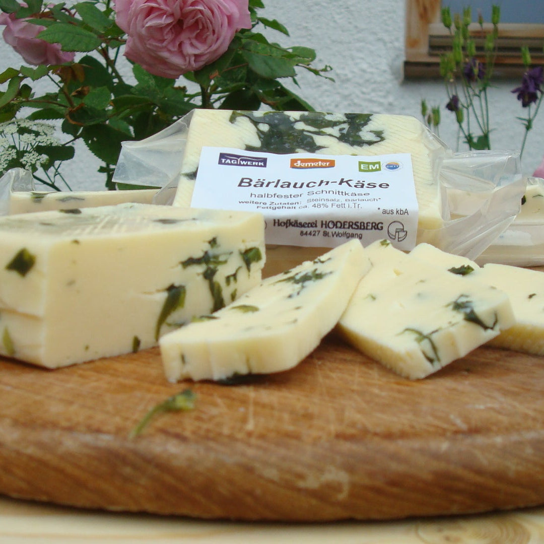 Bärlauch-Schnittkäse