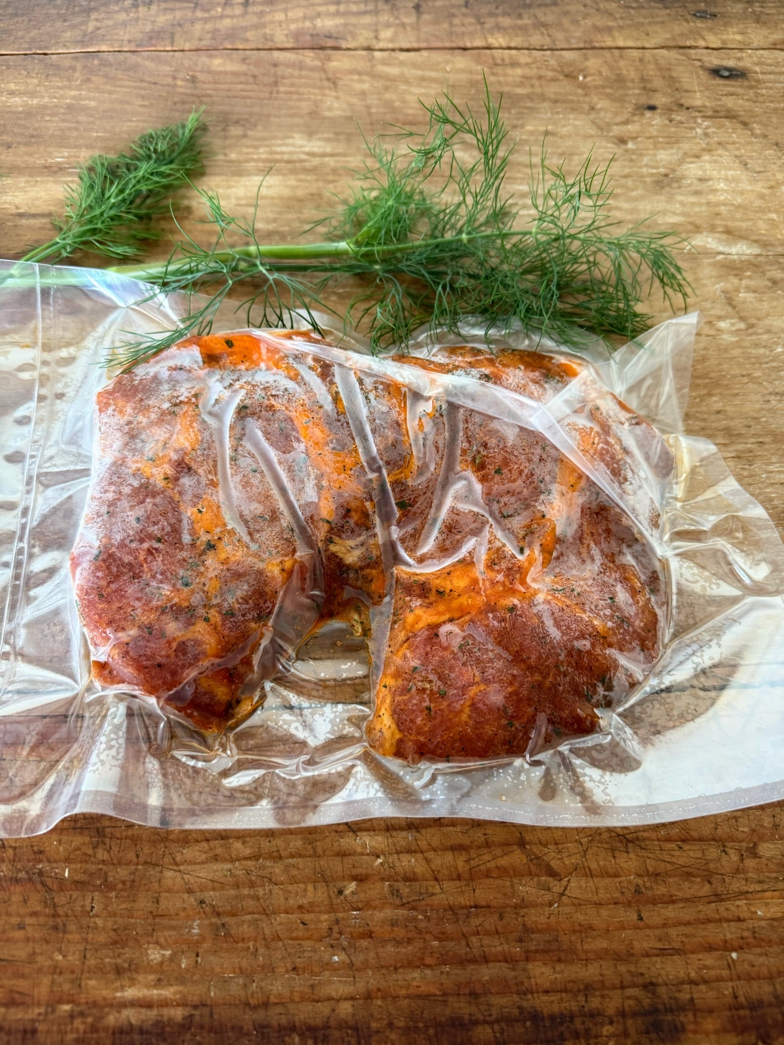 Paprika-Halssteaks vom Bentheimer Schwein