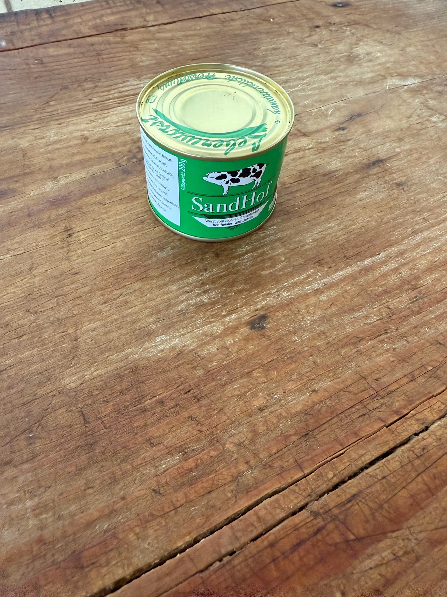 Leberwurst-Bentheimer Freilandschwein
