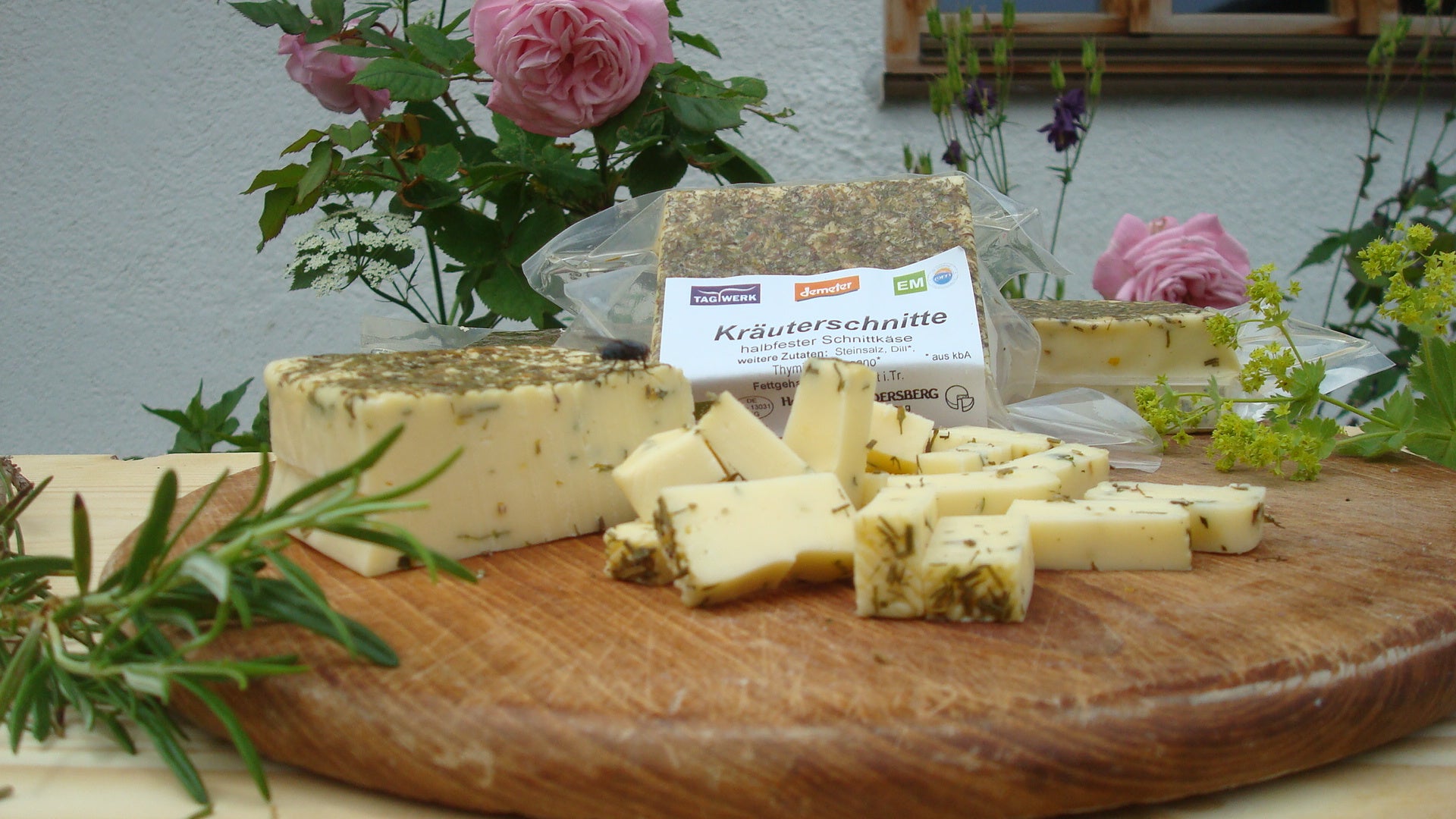 Kräuterschnitte-Schnittkäse